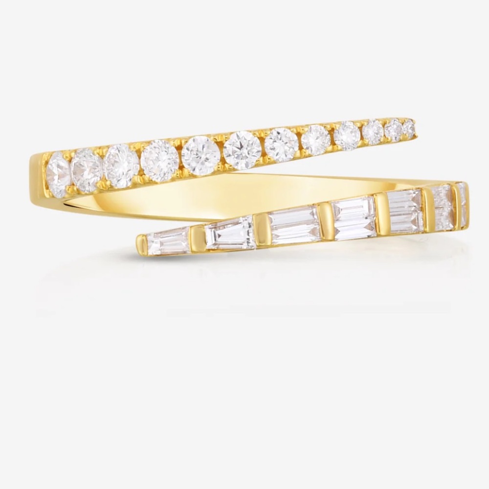 Ring Concierge Luxe Open Diamond Wrap Ring